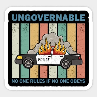 Ungovernable Sticker